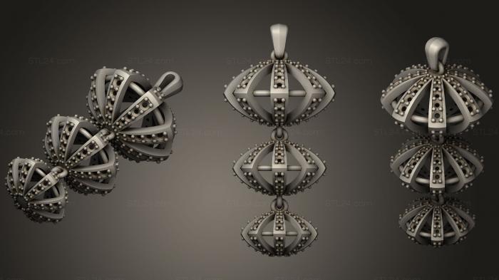 Jewelry (Pendant4, JVLR_1096) 3D models for cnc